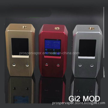 2014 New Mod Gi2 100W with 2PCS 18650 Batteries Gi2 Box Mod VV Vw Mod